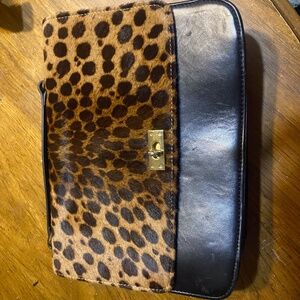 Cute leopard print crossbody bag